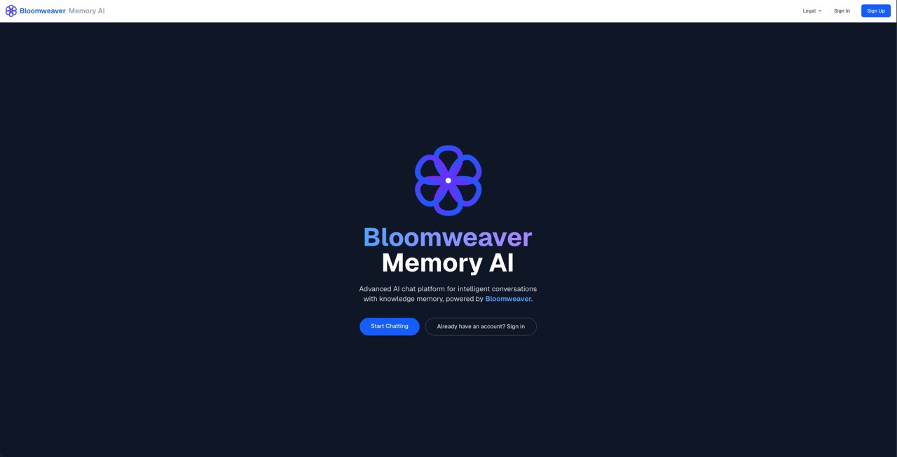 Bloomweaver Memory AI